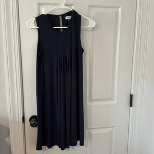 Calvin Klein Navy Dress—-comfy and flattering